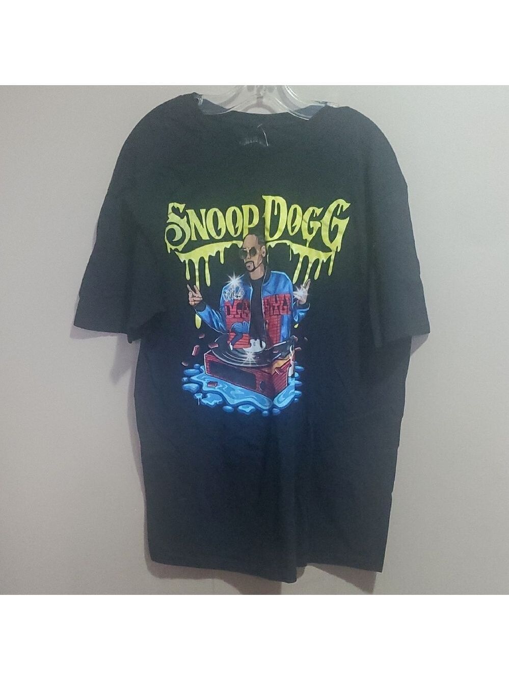 Black Snoop Dogg Graphic T-Shirt Size XL